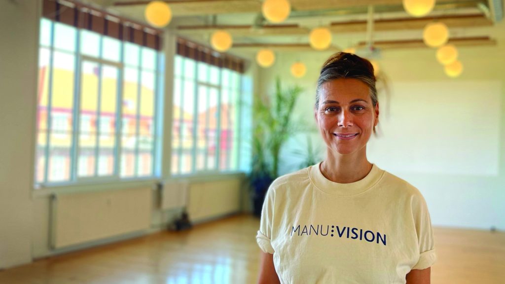 Træning med Sara Saxild hos Manuvison