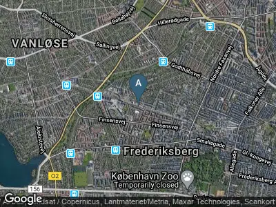 Frederiksberg Satelitfoto af Manuvision